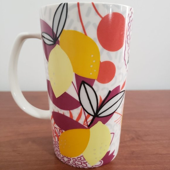 Starbucks Mug Coffee Tea Floral Design Flower Design Collectable 2015 473ml 16oz - Picture 3 of 5